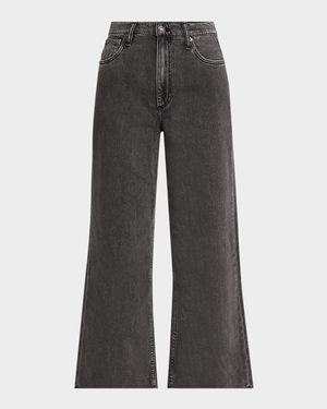 Featherweight Andi High-Rise Wide Ankle Jeans