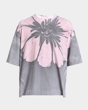 Men's Hen Oversized Graphic T-Shirt