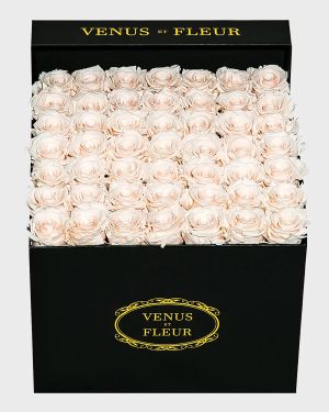 Classic Large Square Rose Box