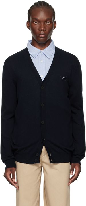 A.P.C. Navy Joseph Cardigan