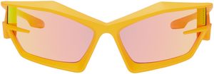 Givenchy Orange Giv Cut Sunglasses