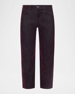 Dolores Mid-Rise Barrel Jeans