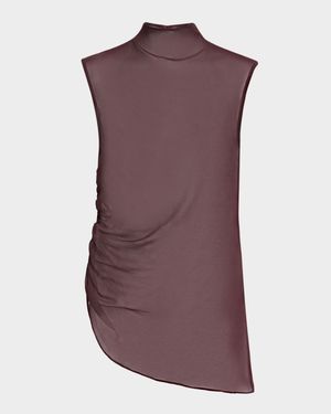 Lightweight Satin Caftan Top