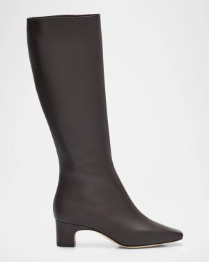 Ofara Knee-High Leather Boots