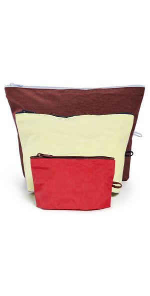 BAGGU Go Pouch Set Kaleidoscope Mix Kaleidoscope Mix One Size