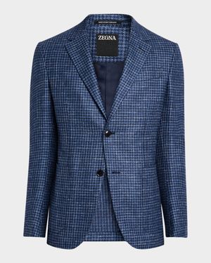 Men's Houndstooth Sport Coat