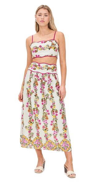 Saylor Tashi Floral Skirt Set Multi S
