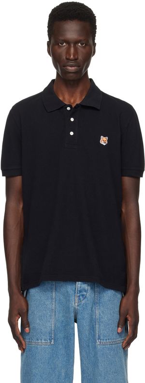 Maison Kitsuné Black Fox Head Polo