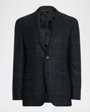 Men's Plaid Sport Coat