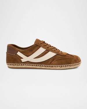 Oasis Mixed Leather Espadrille Sneakers