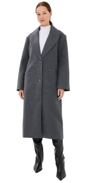 Lioness Olsen Coat Grey Marle XXXL