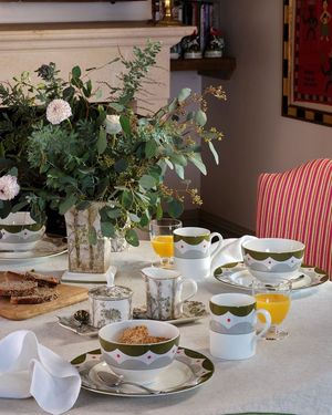 Tall Trees Covered Sugar Bowl