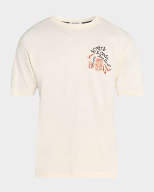 Men's 40th Anniversary Embroidered T-Shirt