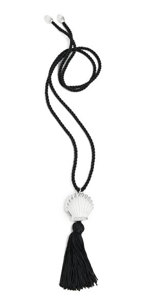 Julietta Eze Necklace Black/Silver One Size