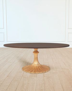 Flute Dining Table, 78"