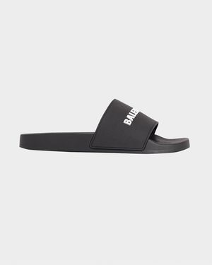 Men's Logo Pool Slide Sandals