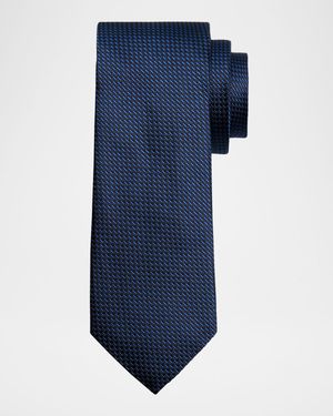 Men's Micro Dashes Tie
