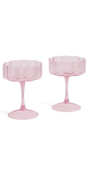 FAZEEK Wave Coupe Glasses Pink One Size