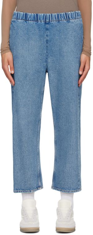 MM6 Maison Margiela Blue Faded Jeans