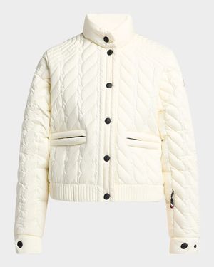 Anaga Quilted Down Ski Jacket