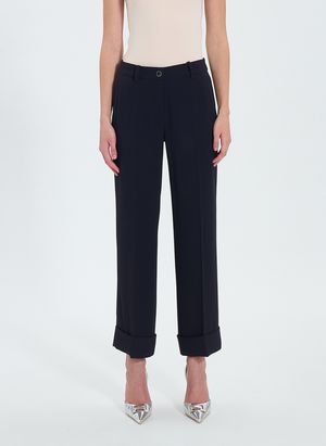 Zapa - Pantalon droit - Taille 46 - Bleu