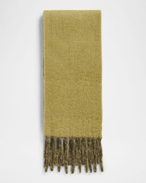 Men's Jacquard Logo Scarf