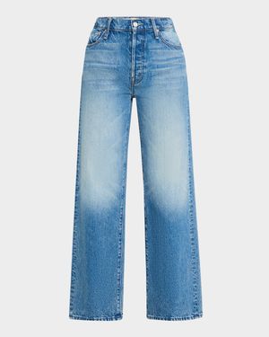 Lil' Dodger Button Sneak Jeans
