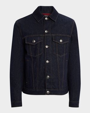 Men's Italian Selvedge Denim Jacket