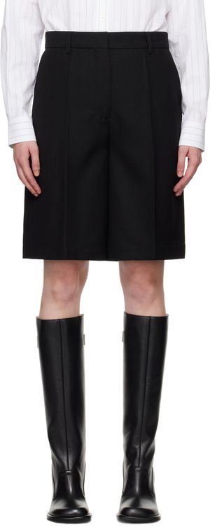 TOTEME Short façon tailleur noir