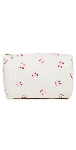 LoveShackFancy Octavia Pouch Optic White One Size