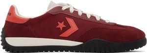 Converse Red Run Star Trainer Retro Sport Sneakers