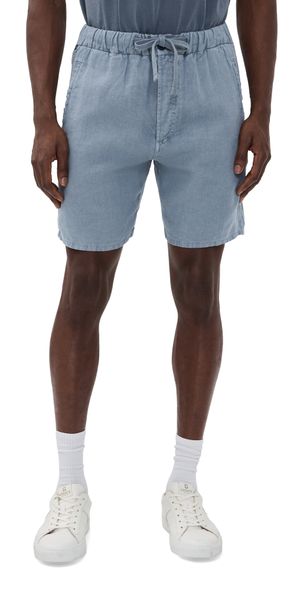 Citizens of Humanity Drawstring Deck Shorts 7.5 Stone Blue XXL