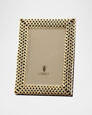 Gold Braid 8" x 10" Picture Frame