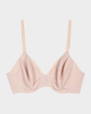 Back Appeal Underwire Minimizer Bra