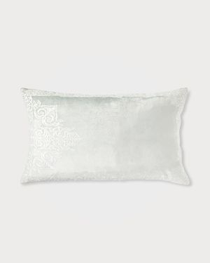 Marero Velvet Scroll King Sham, 20x36"