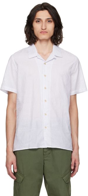 PS by Paul Smith White Striped Shirt