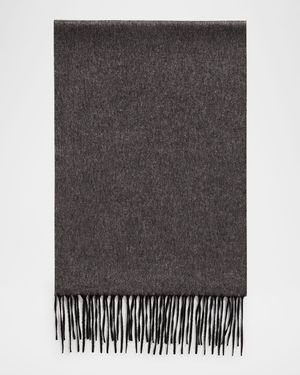 Men's Two-Tone Cashmere-Silk Scarf