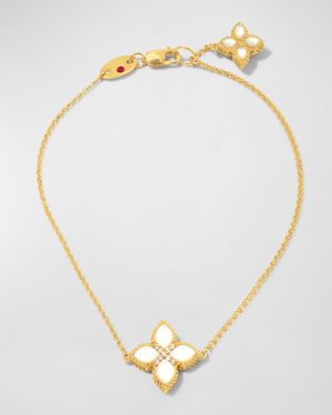 Venetian Princess 18K Mother of Pearl Bracelet with Diamonds