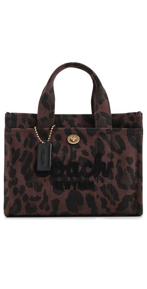 Coach Leopard Cargo Tote 26 B4/Dark Leopard One Size