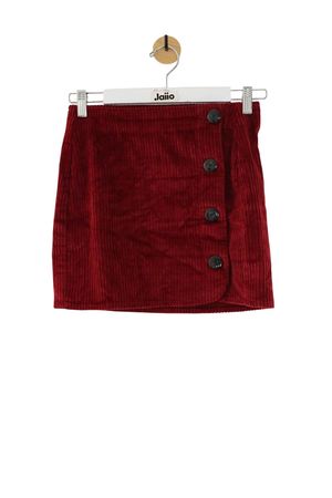 Sezane - Seconde Main - Mini jupe en coton - Taille M - Rouge