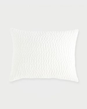 Pickstitch Velvet Standard Sham
