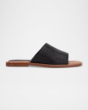 Grayce Woven Leather Sandals