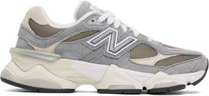 New Balance Gray & Beige 9060 Sneakers
