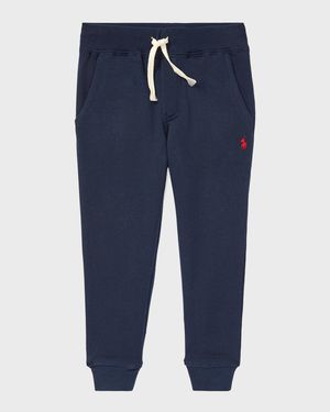 Boy's Fleece Jogger Pants, Size 2-7