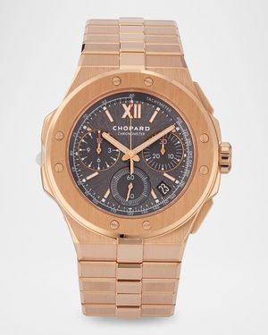 Alpine Eagle 44mm 18K Rose Gold Gray Dial Chrono Watch