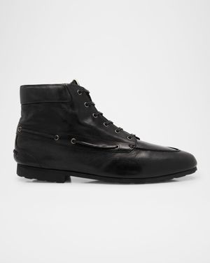 Men's Paphos Leather Lace-Up Boots