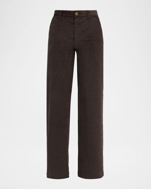 Hannah High-Rise Corduroy Pants