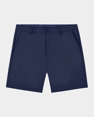 Men's Aster Stretch Flat-Front Shorts