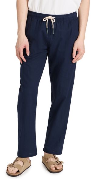 OAS Linen Pants Navy L