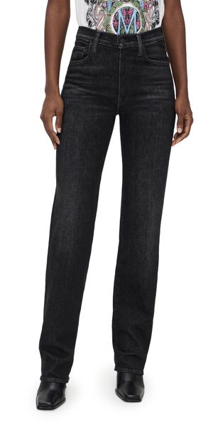 MOTHER The Rambler Zip Heel Jeans Keep It Sharp 30
